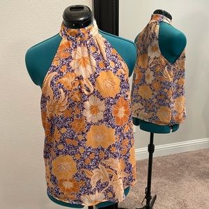 Sleeveless summer top